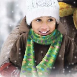 Lucky Charms Green Scarf 60" long x 7.5" wide